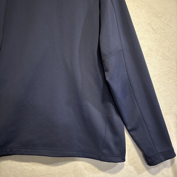 Zero Restriction Tour Series Pullover Men's XL Blue Golf 1/4 Zip Jacket MC Logo - Picture 14 of 16